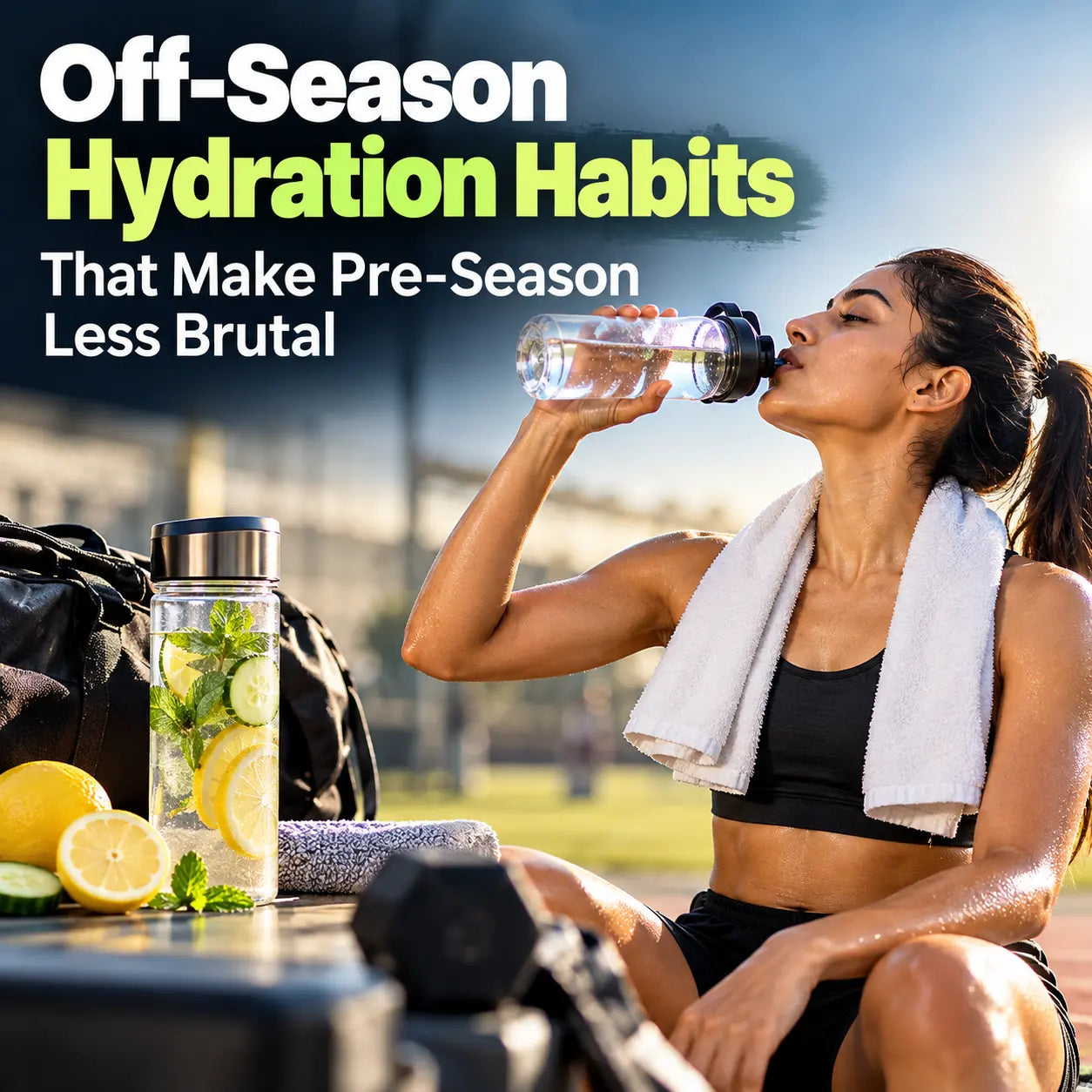 Off-Season Hydration Habits That Make Pre-Season Less Brutal