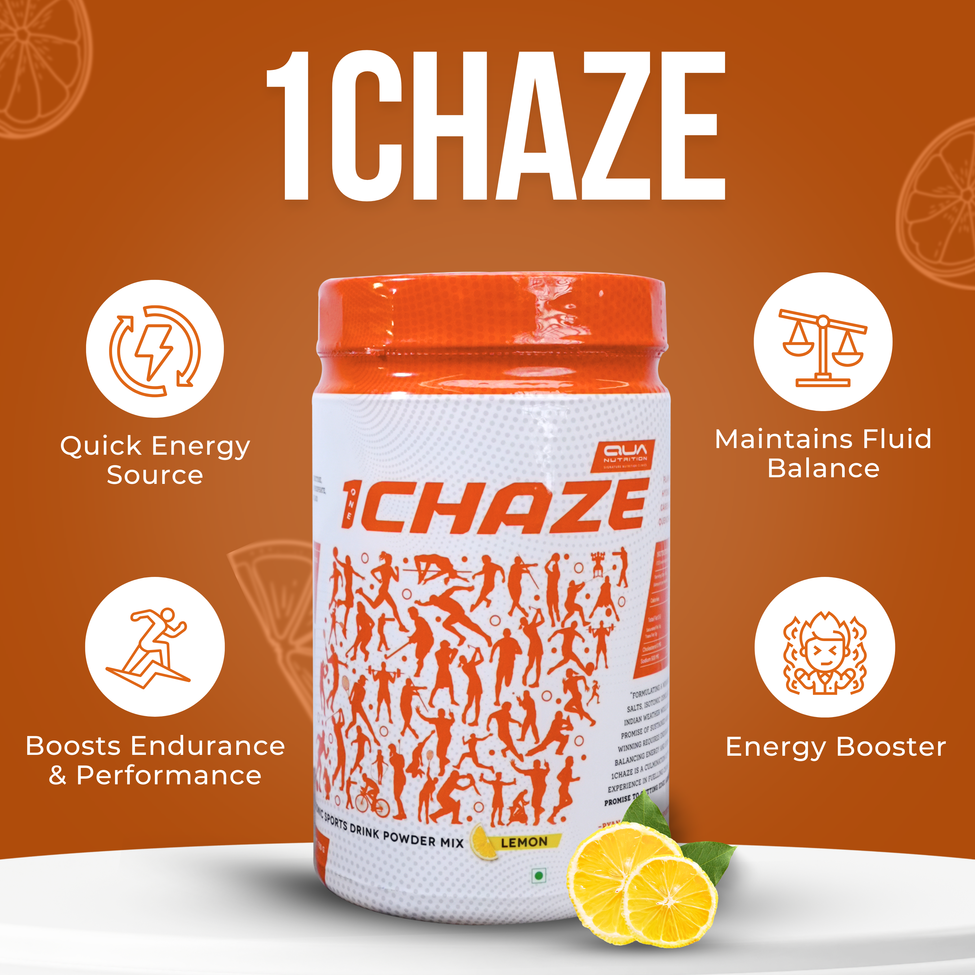 1CHAZE Isotonic Sports Drink 750gm