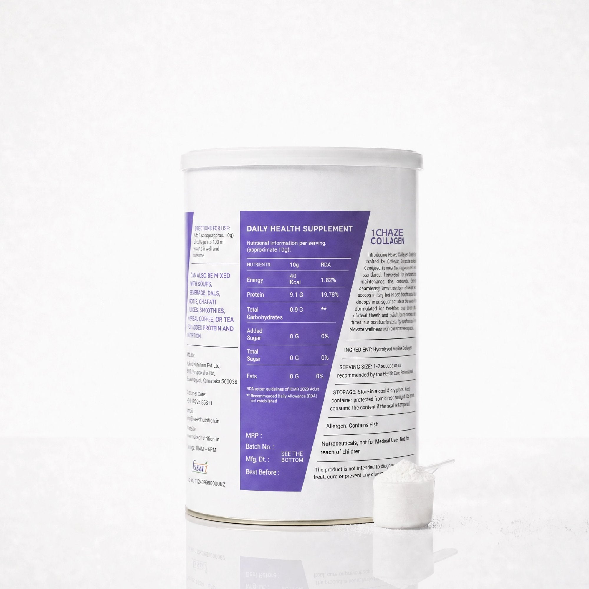 1Chaze Marine Collagen Powder