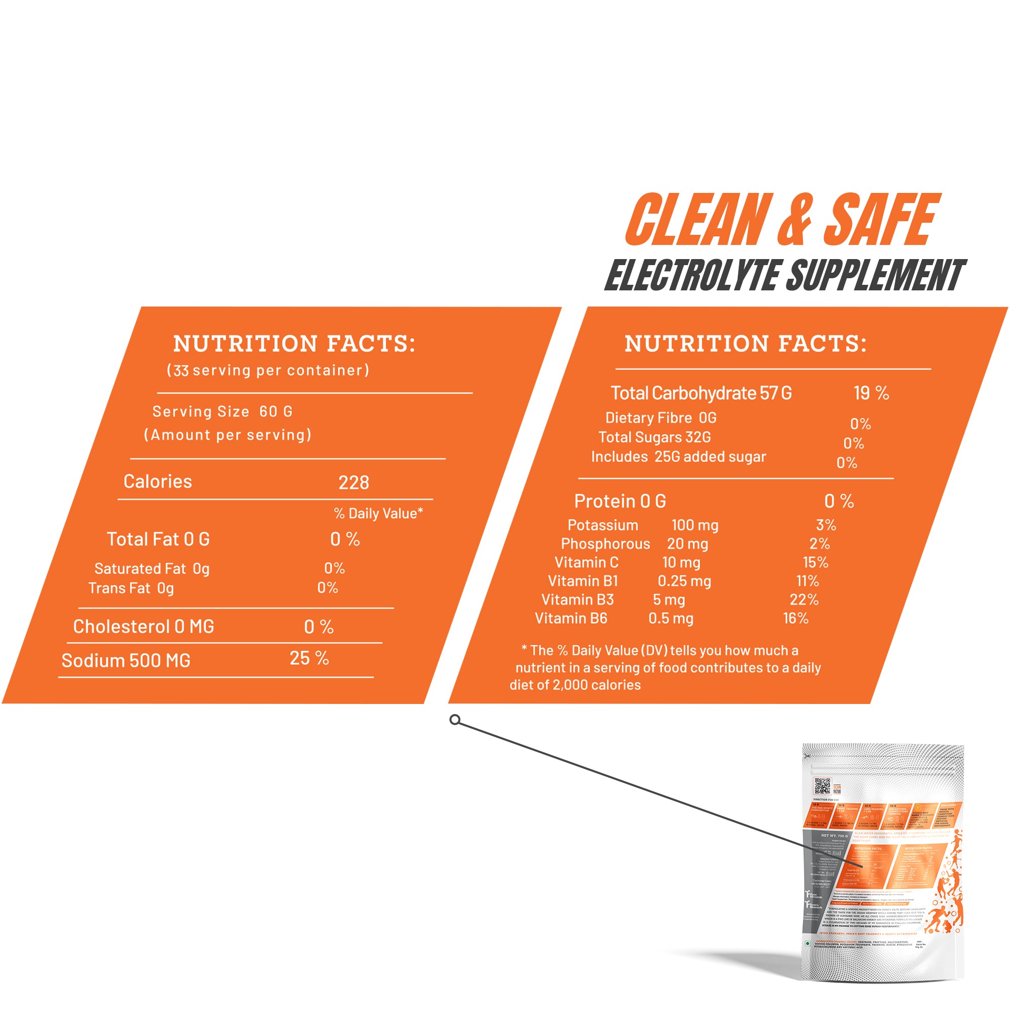 1CHAZE Isotonic Sports Drink 2kgs
