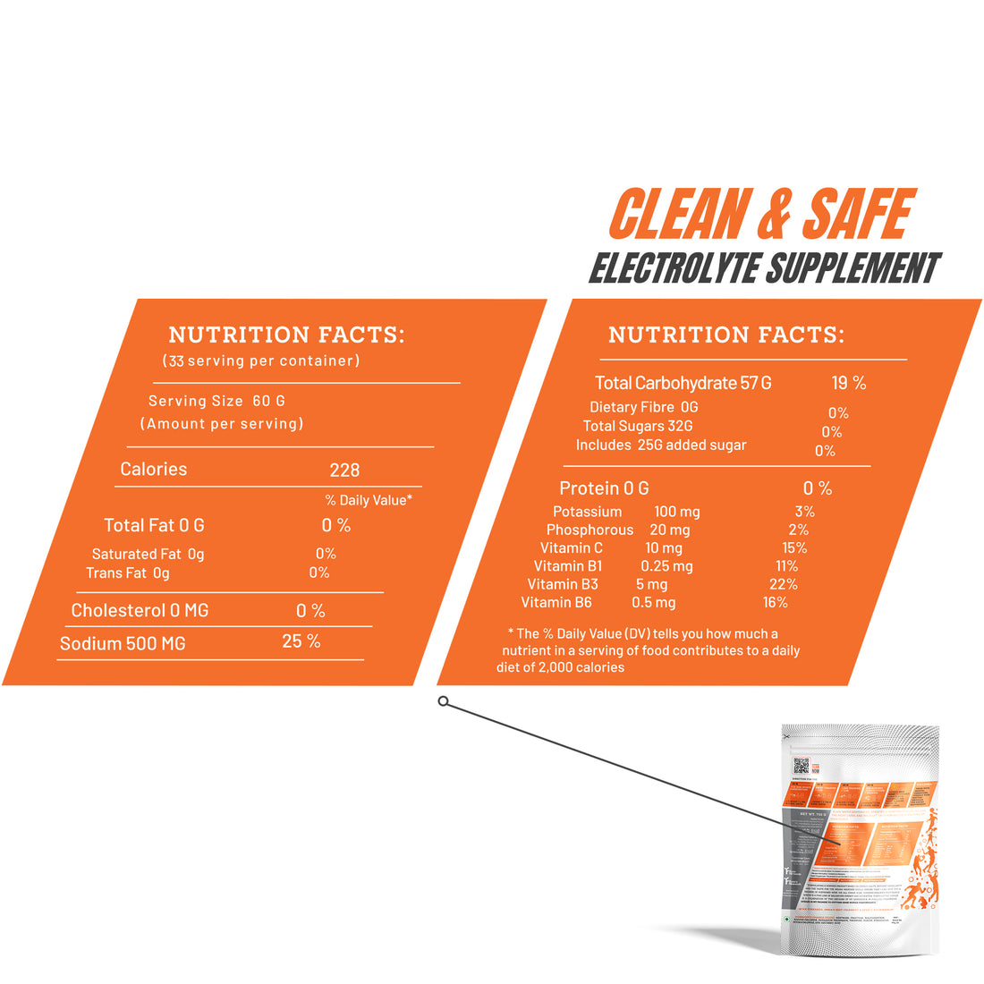 1CHAZE Isotonic Sports Drink 2kgs